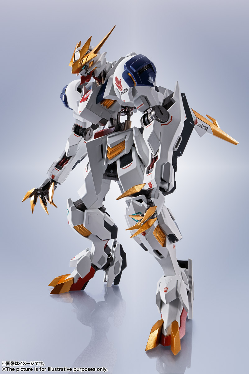 Bandai Metal Robot Spirits Gundam Barbatos Lupus Rex Action Figure