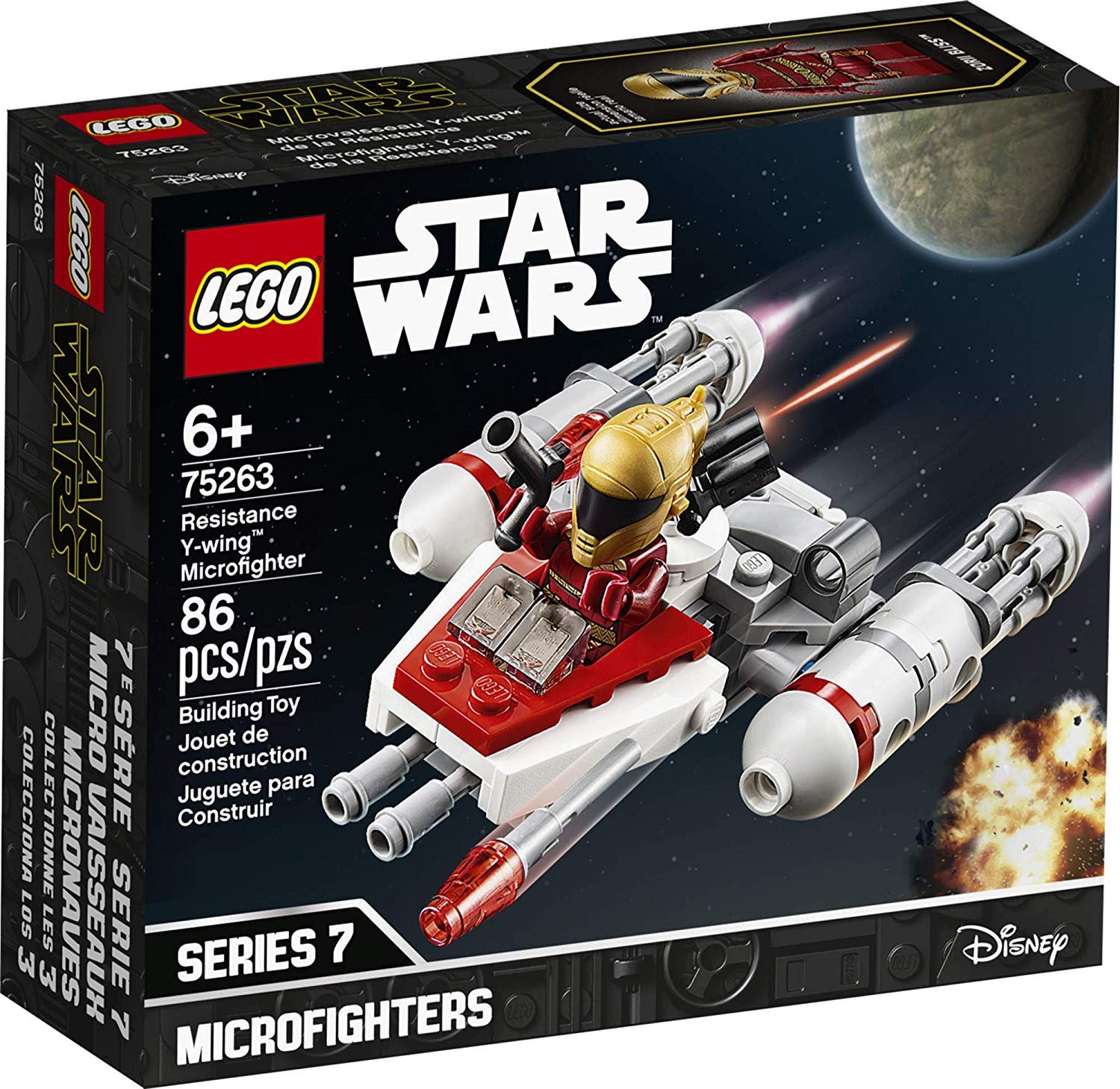 LEGO Star Wars 75263: Resistance Y-wing Microfighter