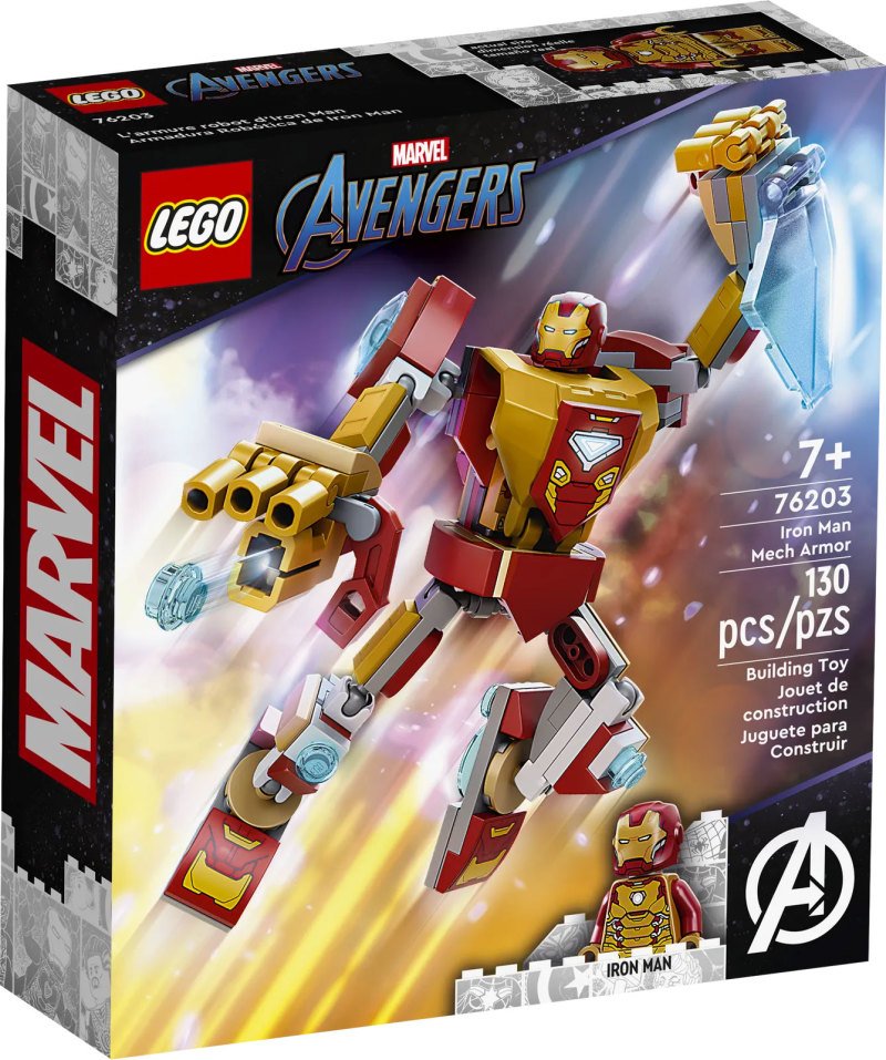 LEGO Marvel 76203 Iron Man Mech Armour