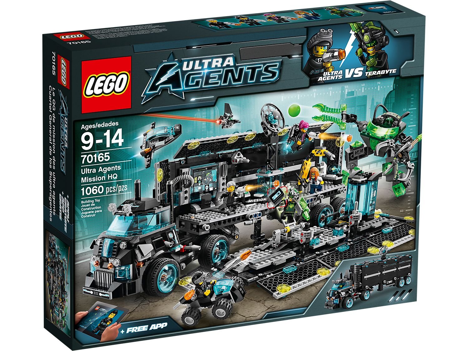 LEGO 70165 Ultra Agents Ultra Agents Mission HQ