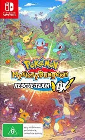 Nintendo Switch Game NS Pokemon Mystery Dungeon Rescue Team DX Japanese /English Version