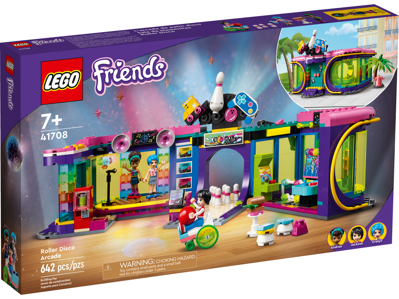 LEGO Friends 41708 Roller Disco Arcade