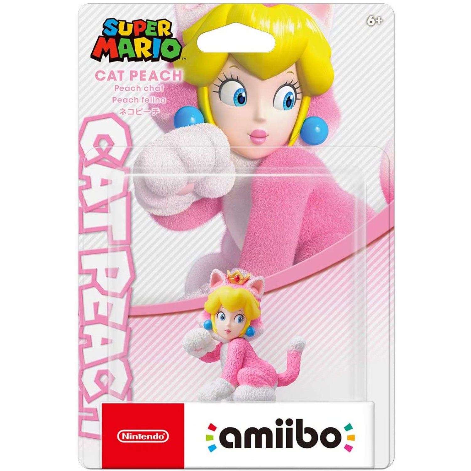 Nintendo Amiibo Super Mario Series - Neko Peach For Nintendo Switch NS