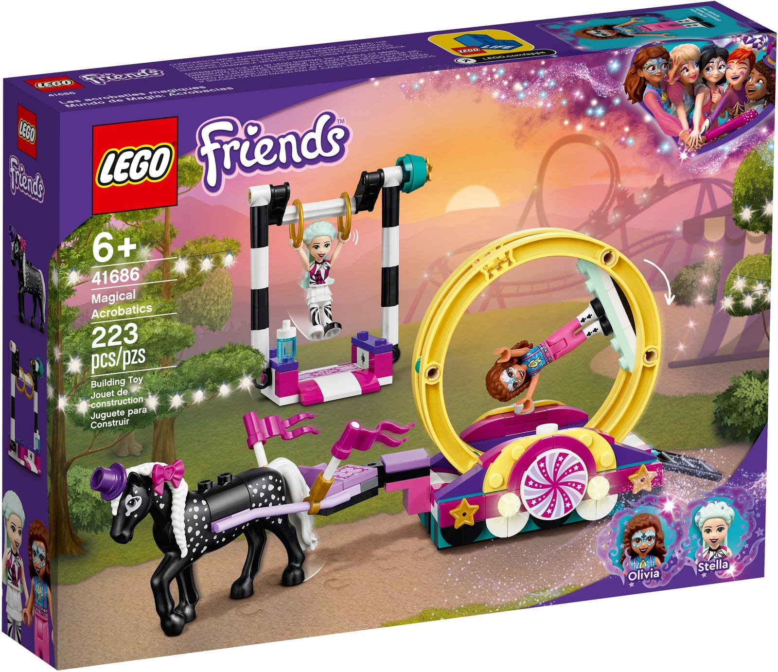 LEGO Friends Series 41686 Magical Acrobatics