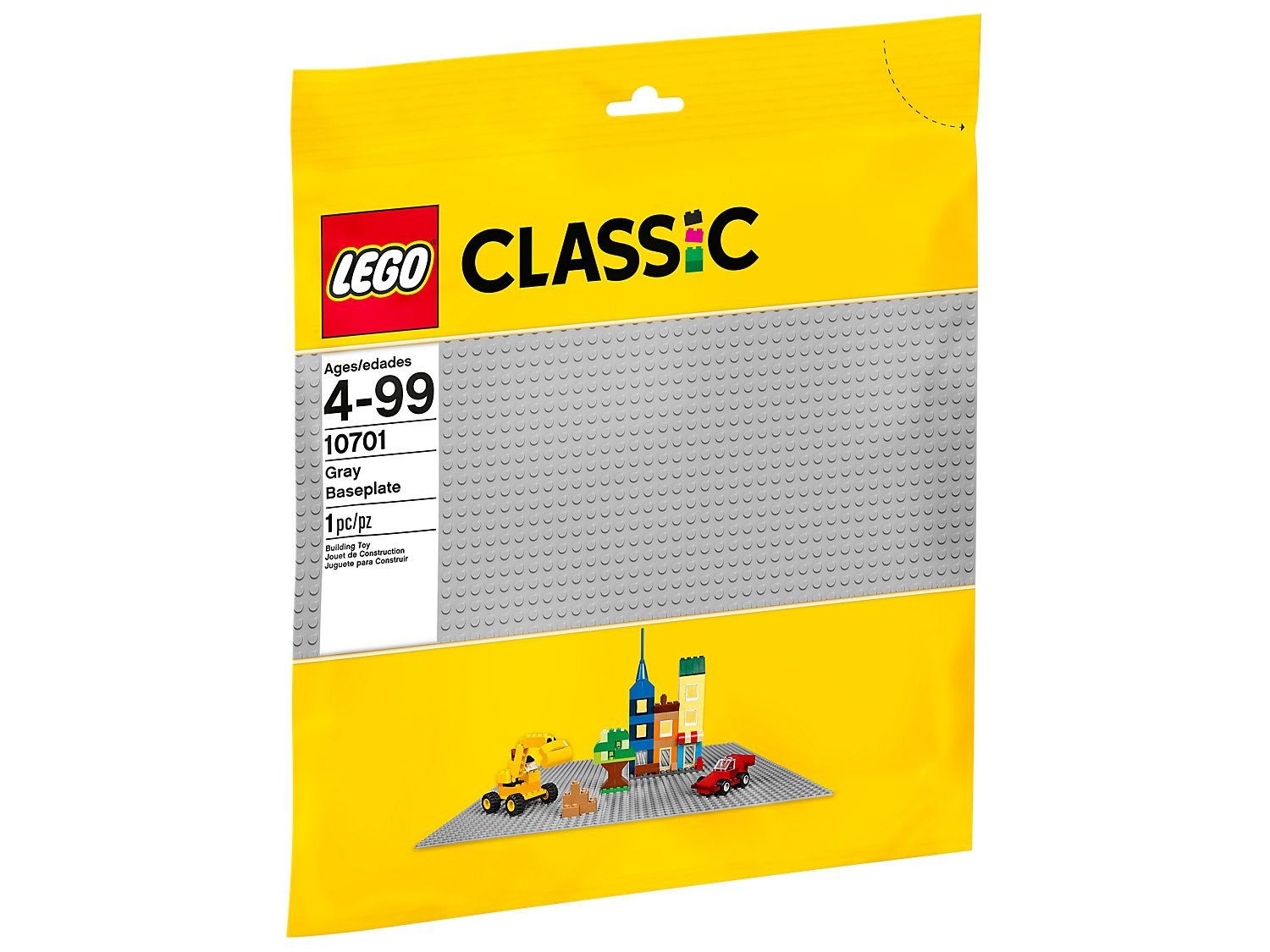 LEGO 10701 Classic Gray Baseplate
