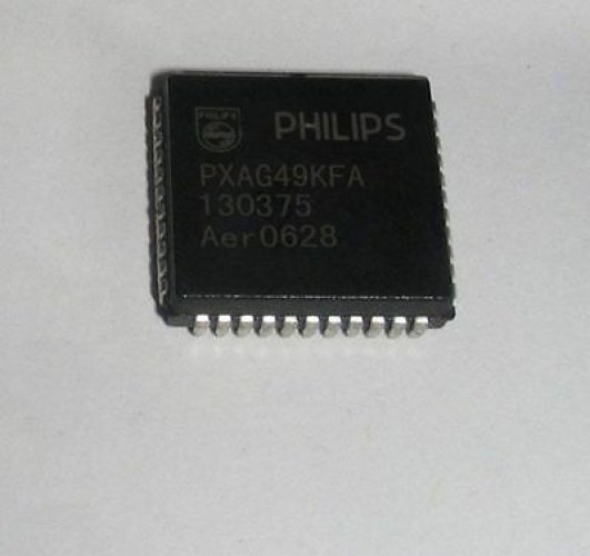 PHILIPS PXAG49KFA PLCC44 XA 16-bit microcontroller family