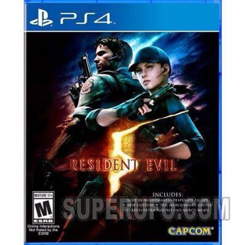 PlayStation 4 Game PS4 Resident Evil 5 English Version PS4-0404