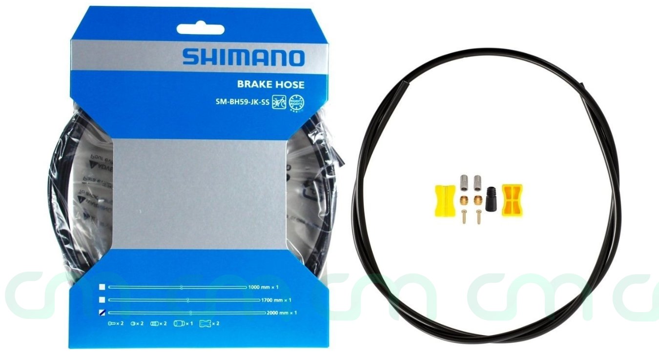 Shimano BH59-JK-SS 2000mm Disc Brake Hose Kit Black