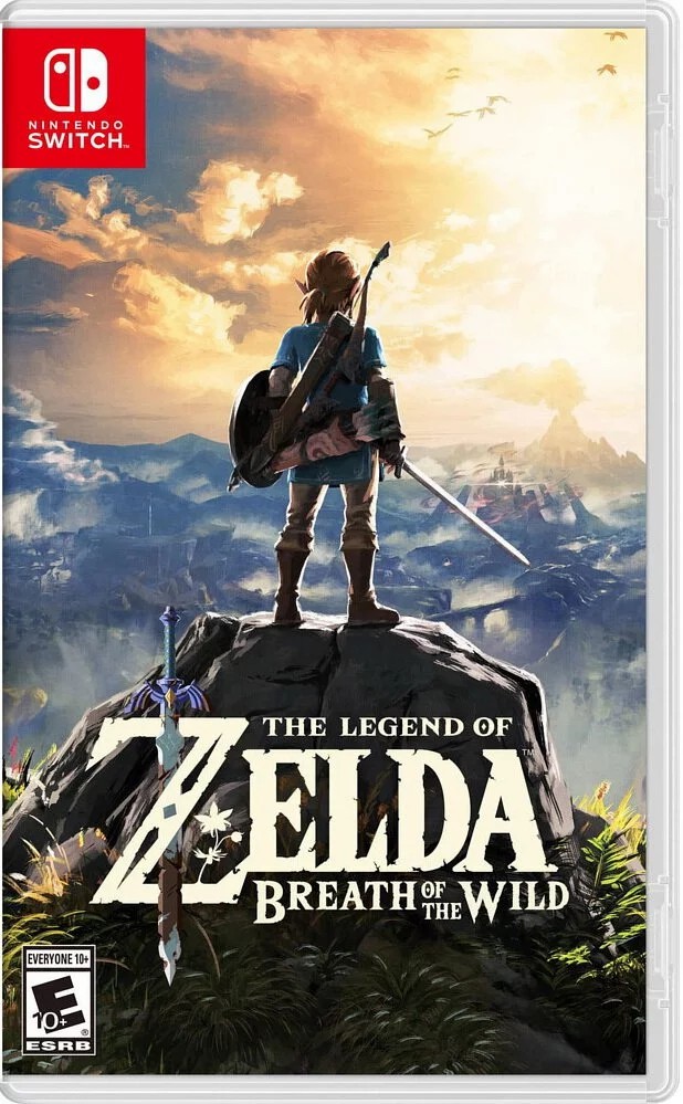 Nintendo Switch Game NS The Legend of Zelda: Breath of the Wild English Cover Multi-Language