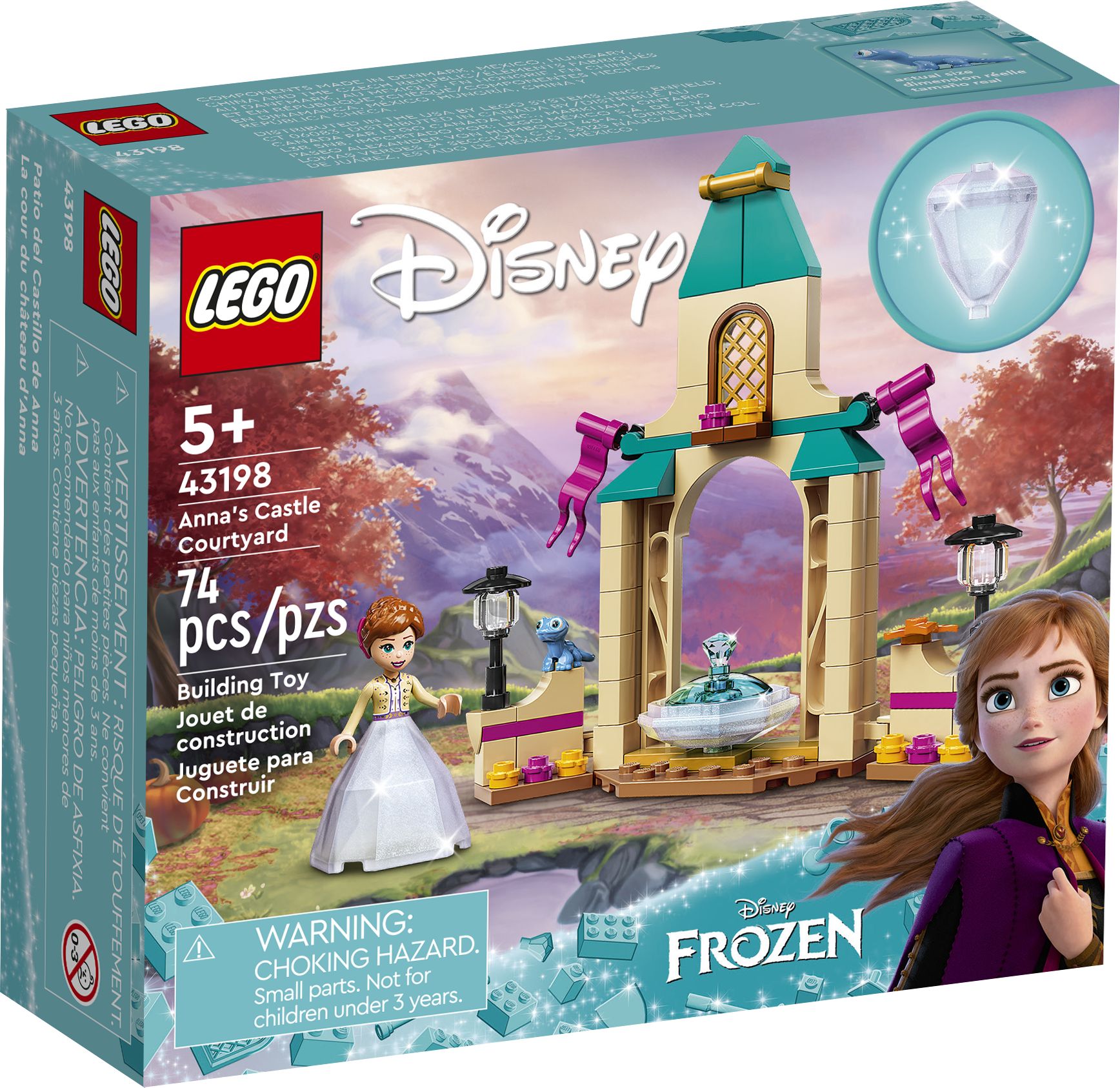LEGO 43198 Disney Frozen Annas Schlosshof