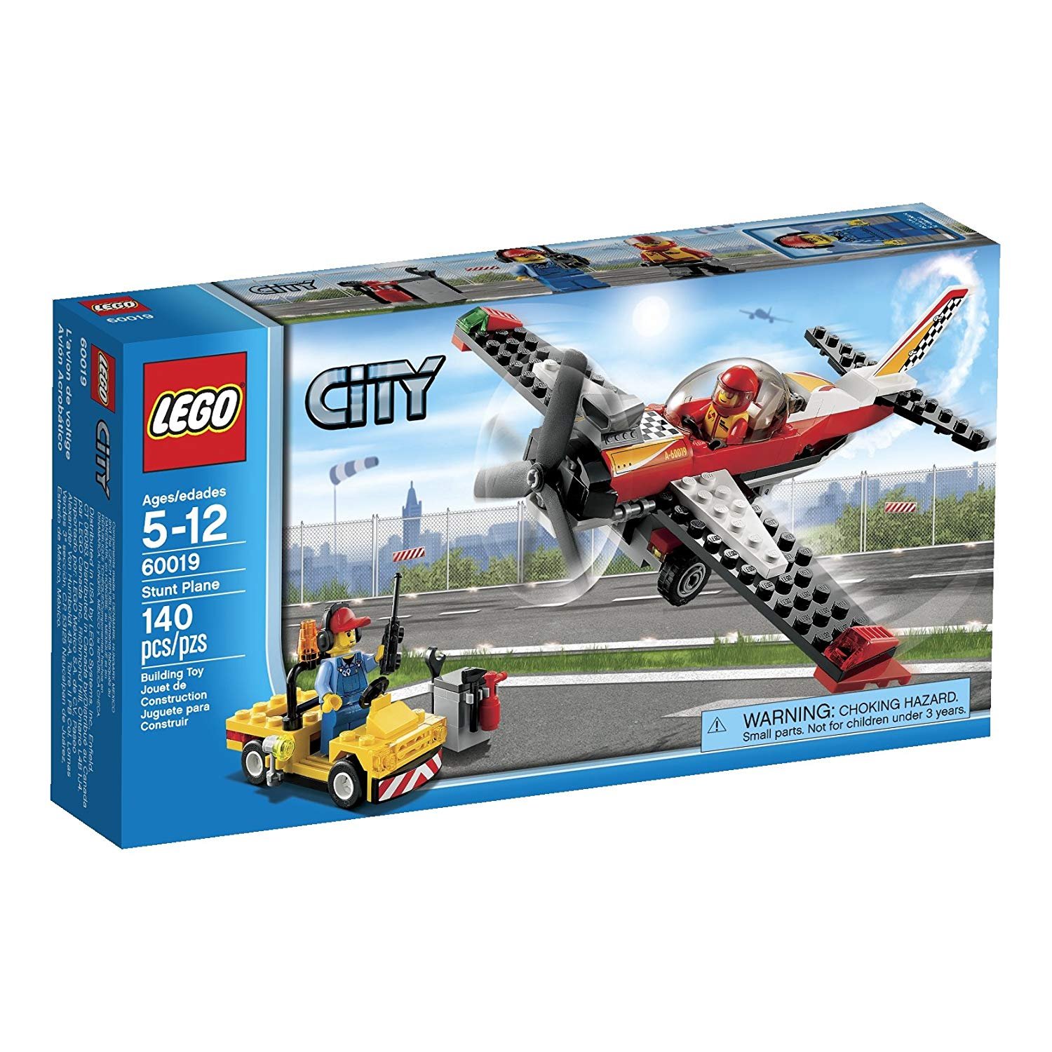 LEGO 60019 City Stunt Plane Toy