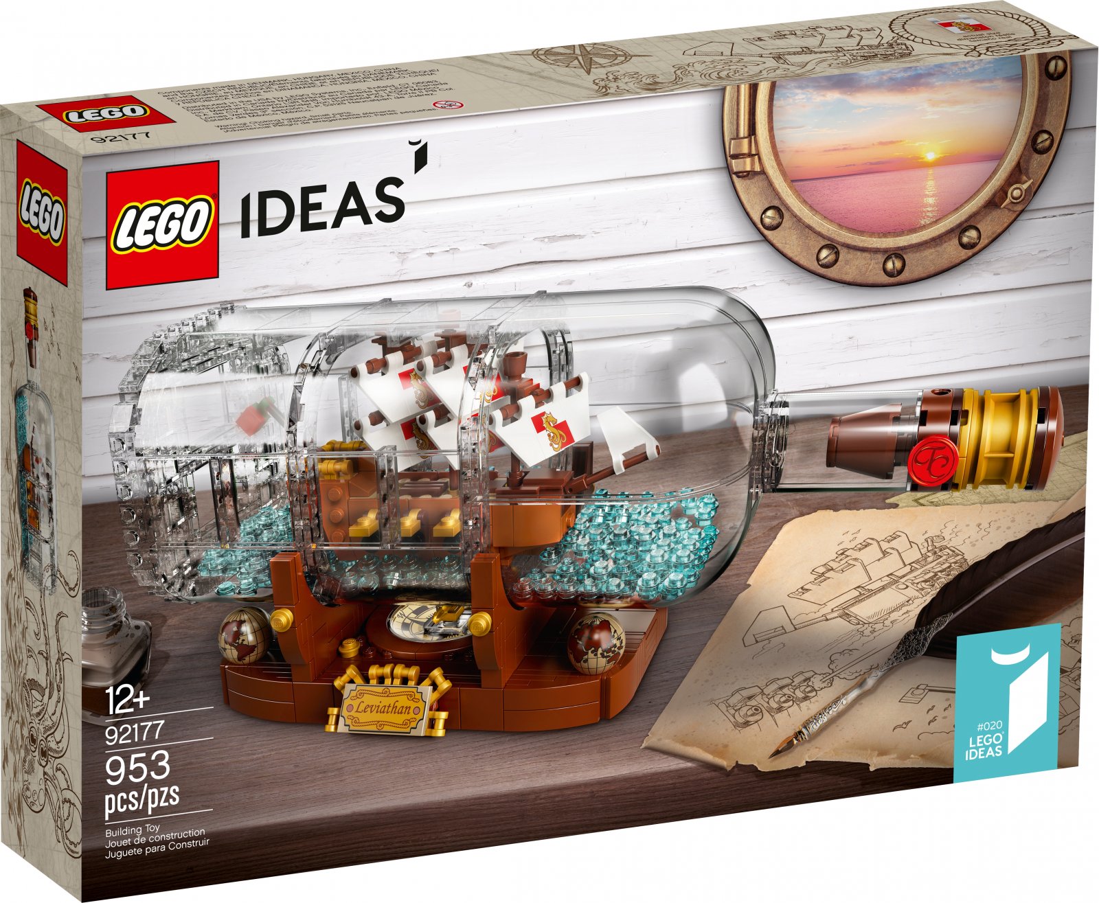 LEGO IDEAS 92177 Ship in a Bottle