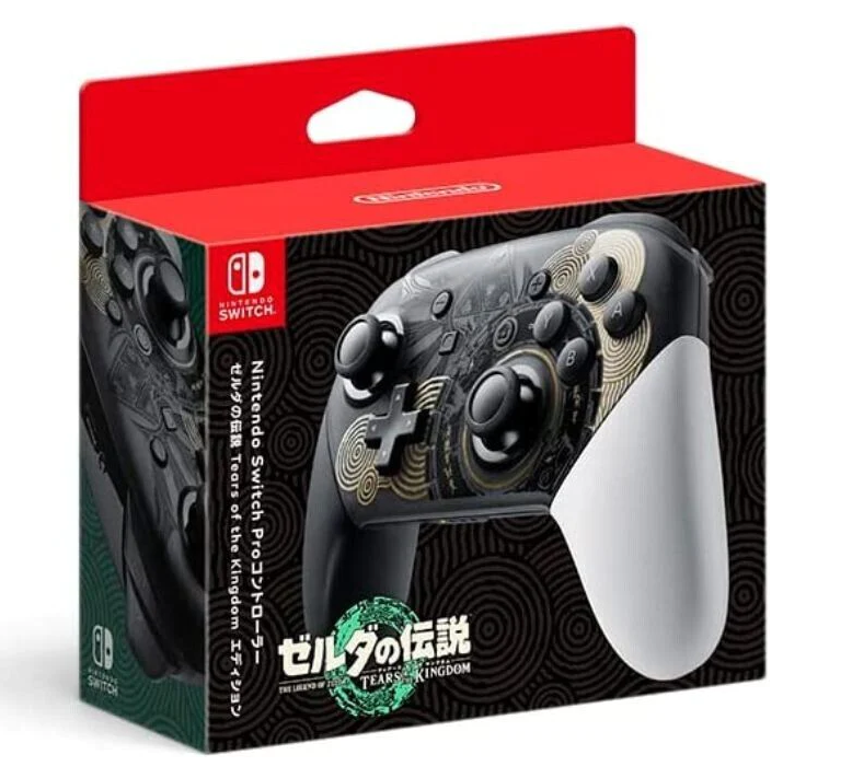 Nintendo Switch Pro Controller - Legend of Zelda - Tears of the Kingdom Edition