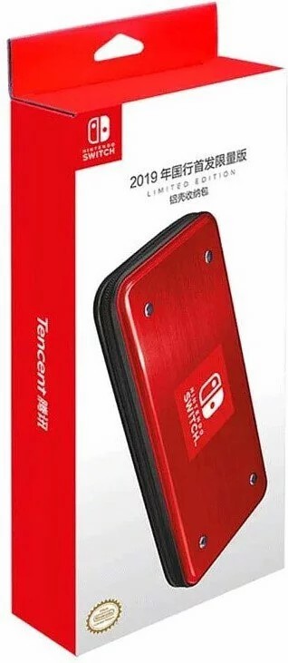 Nintendo Switch NS HORI Aluminum Case for Nintendo Switch (Red)