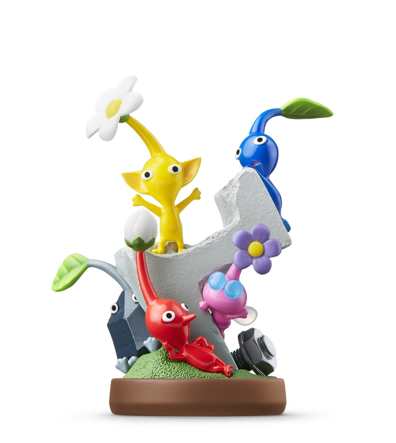 ゲームキャラクター amiibo Nintendo Amiibo Pikmin (Hey! Pikmin) - Pikmin 4 3 2 1 For NS