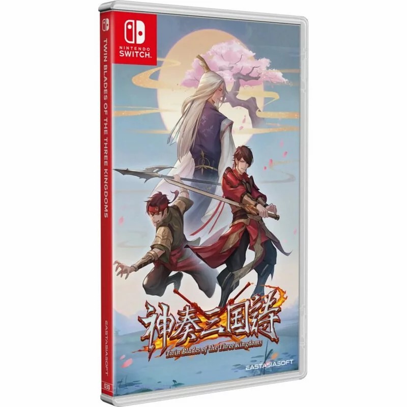 Nintendo Switch Game NS  Twin Blades of the Three Kingdoms CHI/ENG/JAP