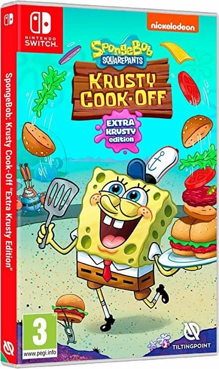 Nintendo Switch Game NS SpongeBob: Krusty Cook-Off (CHI/ENG/JAP) [EU Version]