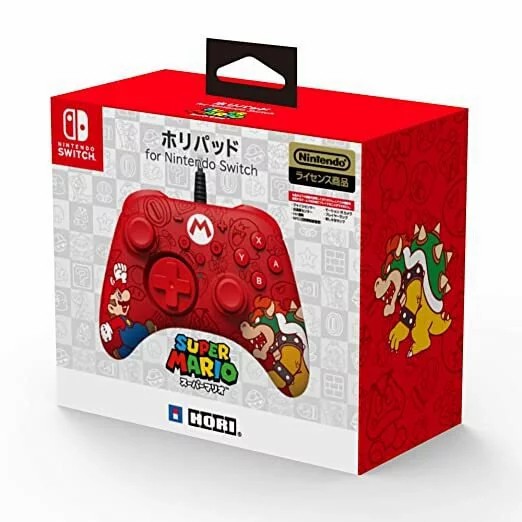 Nintendo Switch Hori NS Wire Controller (Super Mario)