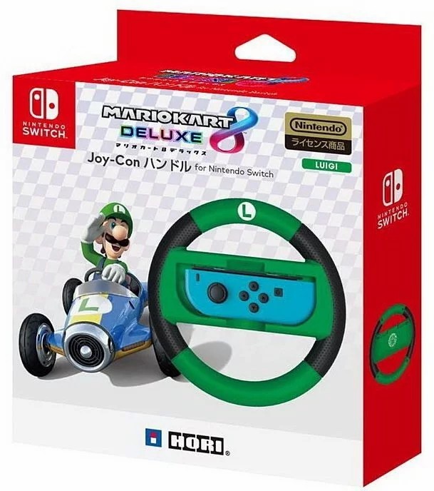 Nintendo Switch NS Hori NS Racing Wheel (Luigi )