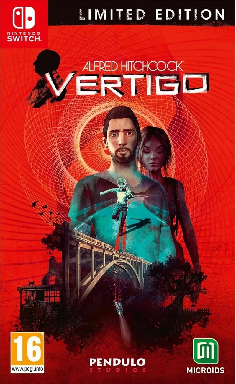 Nintendo Switch Game NS  Alfred Hitchcock: Vertigo【Limited Edition】(ENG) [EU Version]