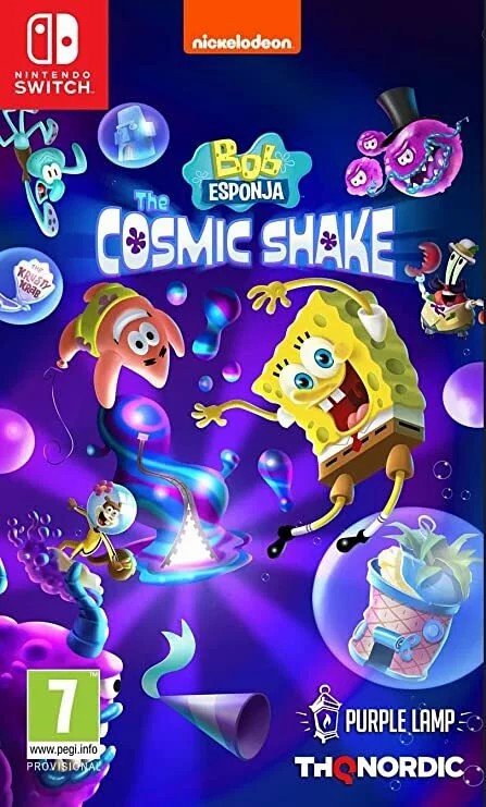 Nintendo Switch Game NS Spongebob Squarepants: The Cosmic Shake CHI/ENG/JAP (Aisa Version)