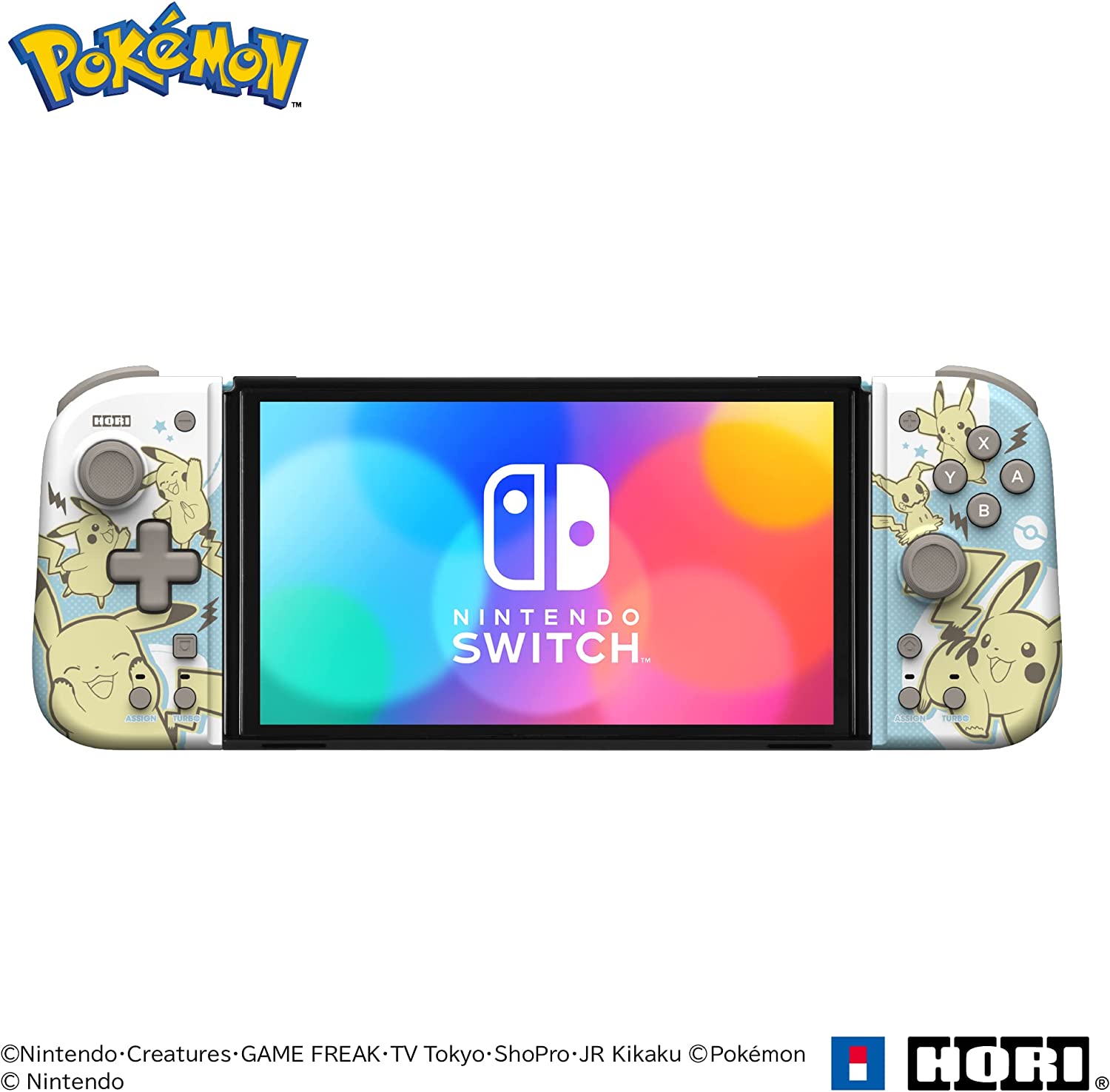 Hori NS Grip Controller Fit [Pikachu] For Nintendo Switch Japan Version (NSW-410A)