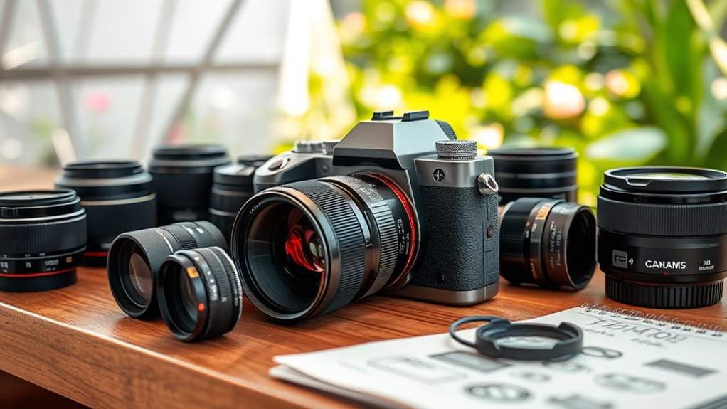 choose appropriate camera gear