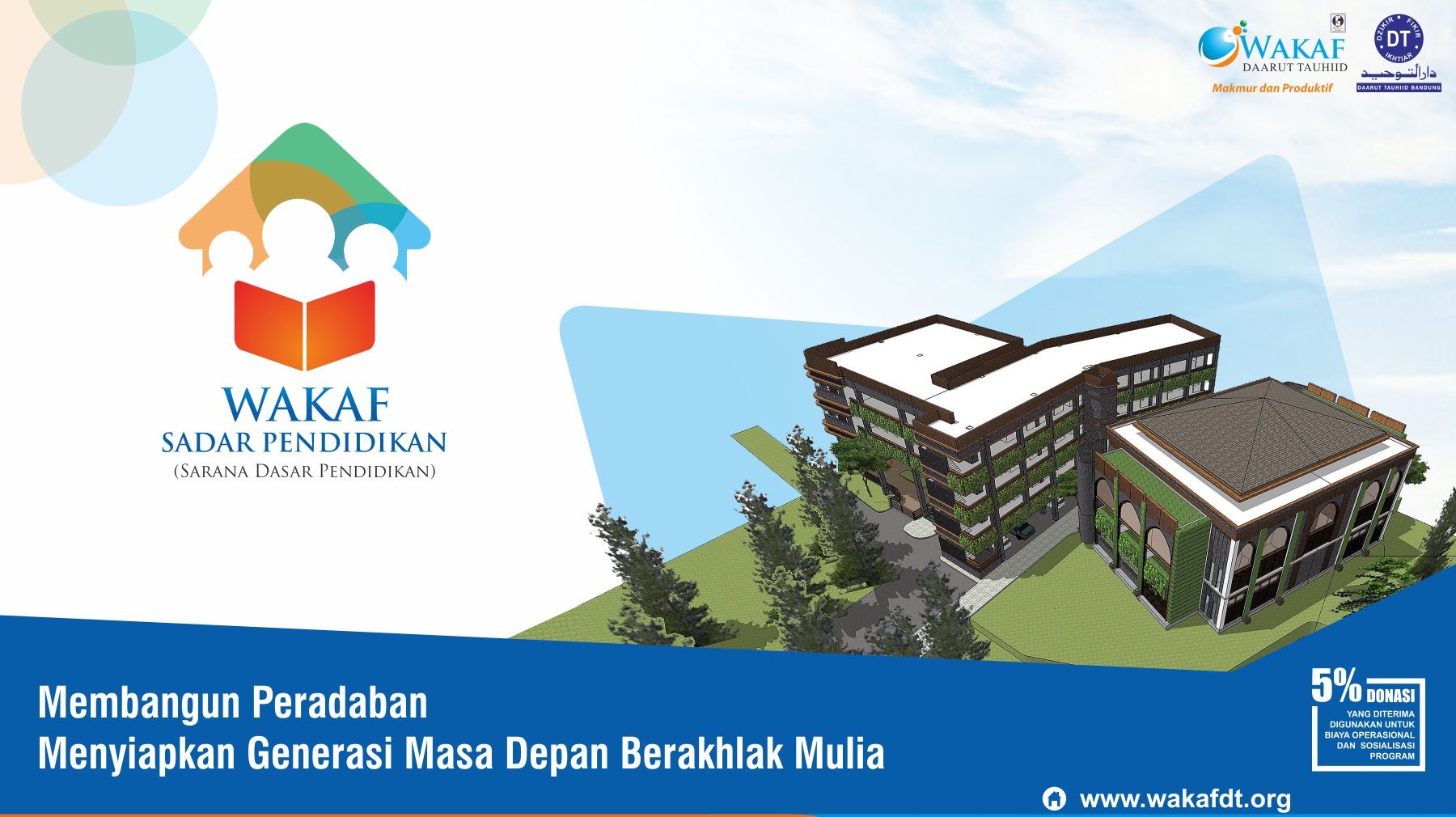 Wakaf Sadar (Sarana Dasar) Pendidikan