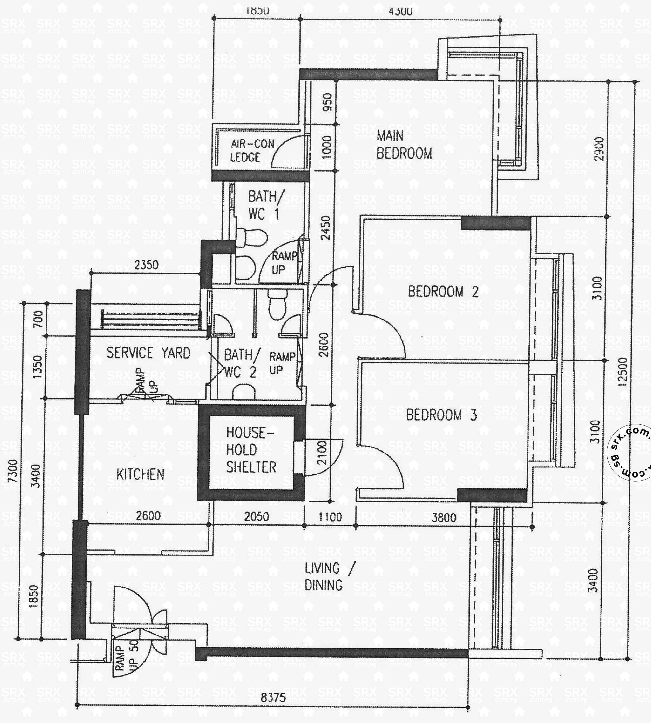 Floor Plans for Clementi Avenue 1 HDB Details | SRX Property Floor Plans for Clementi Avenue 1 HDB Details | SRX Property
