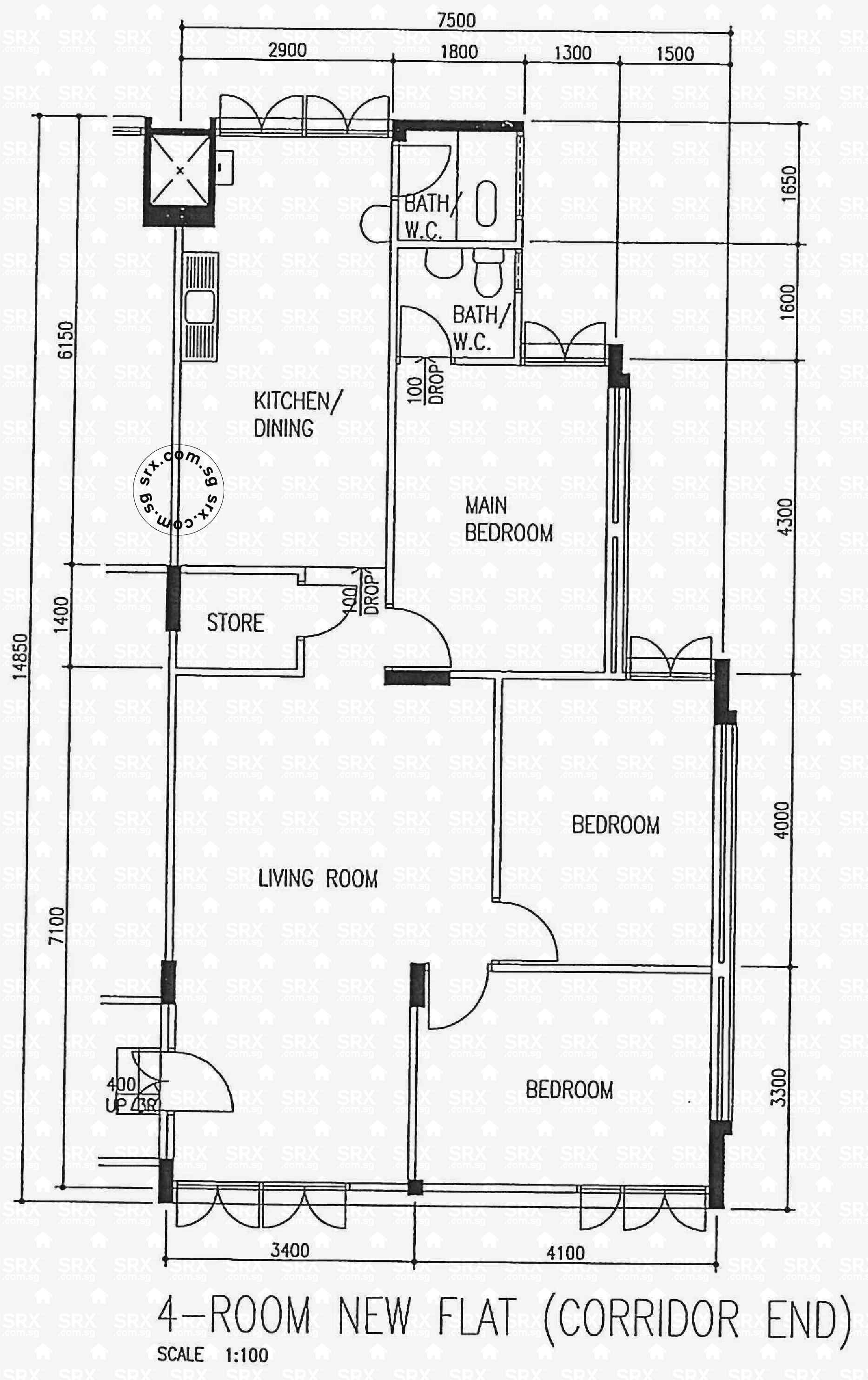 Floor Plans for 710 Clementi West Street 2 (S)120710 HDB Details ... Floor Plans for 710 Clementi West Street 2 (S)120710 HDB Details ...