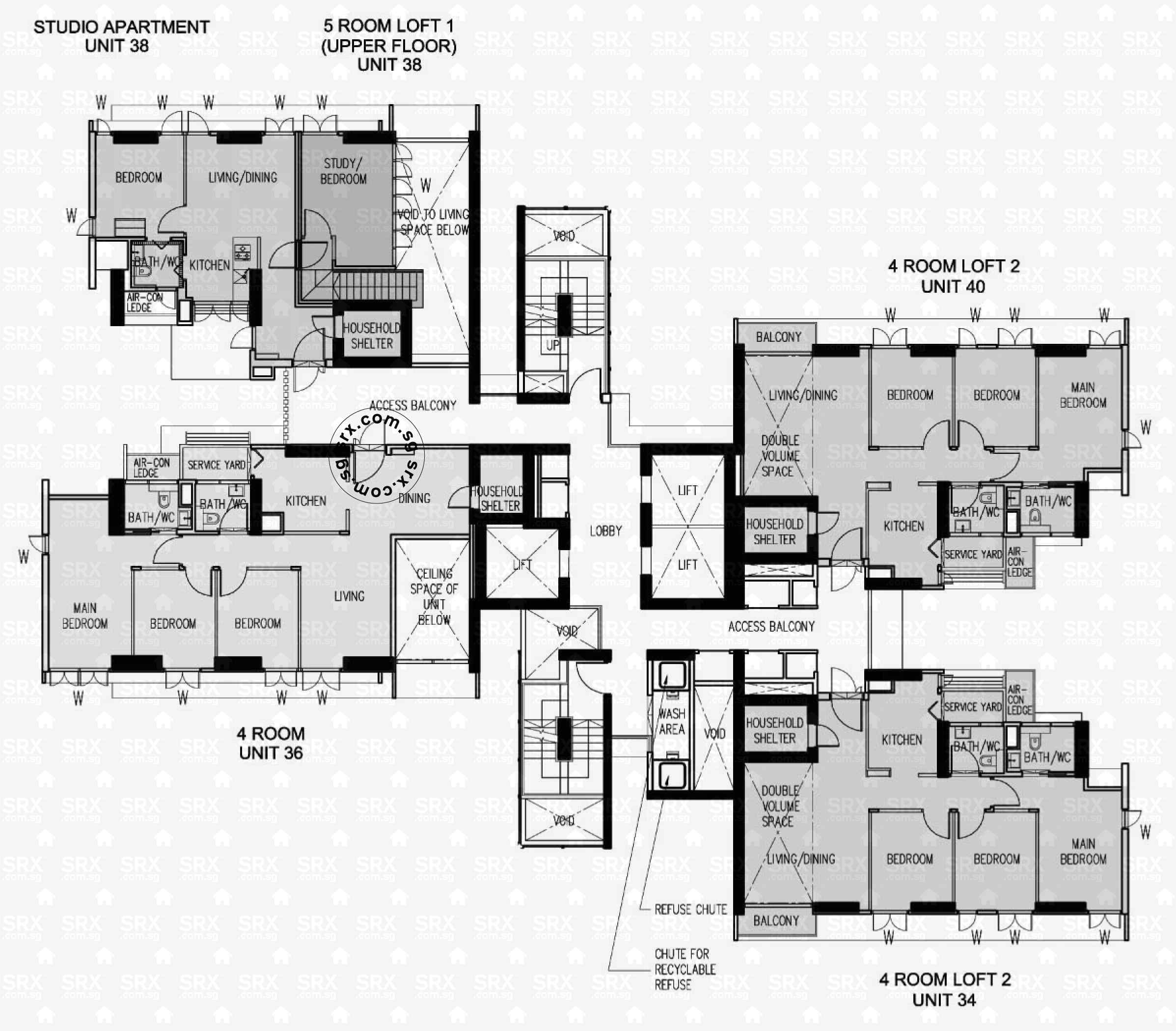 Floor Plans for Commonwealth Drive HDB Details SRX Property