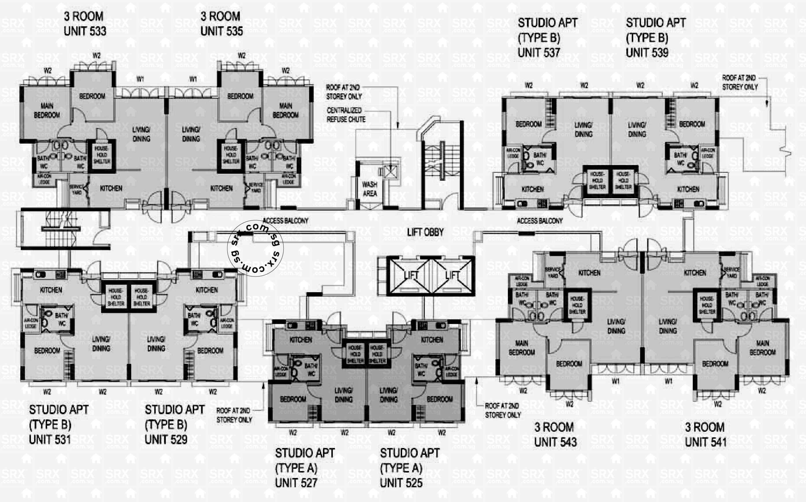 Floor Plans for Sengkang East Avenue HDB Details SRX Property