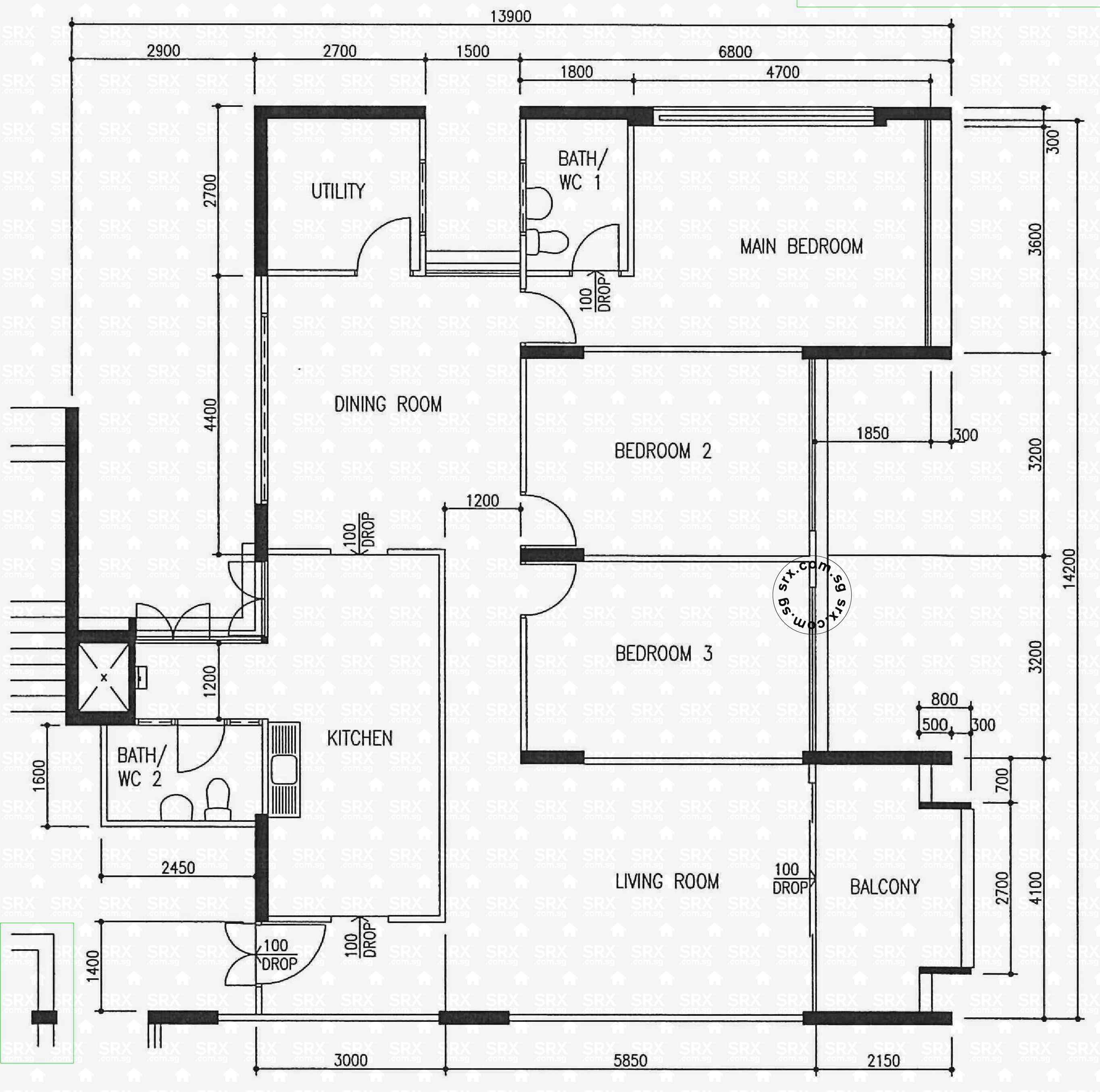 Tampines Hub Floor Plan
