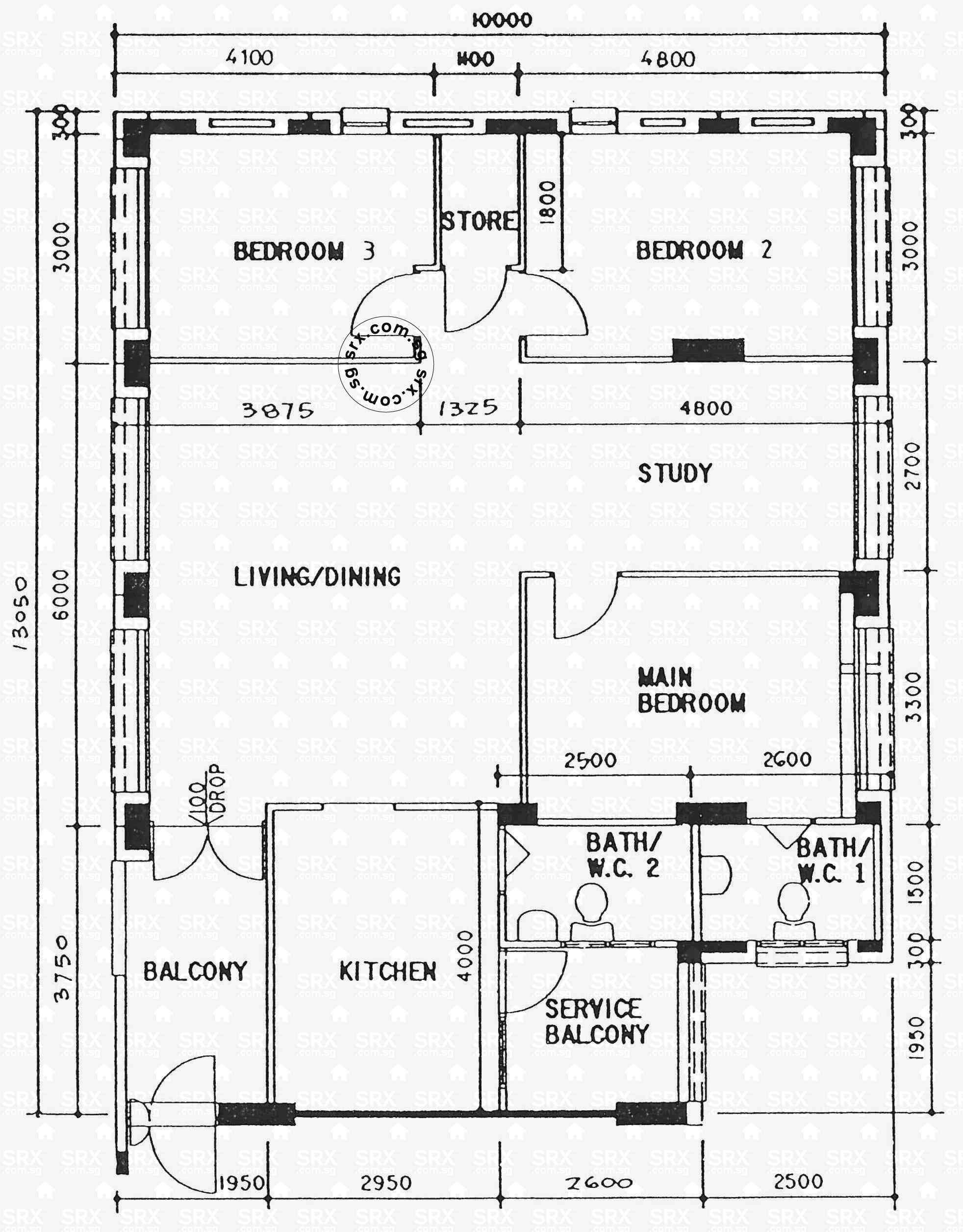 Floor Plans For Woodlands Avenue Hdb Details Srx Property - Blk (actual) floor plans for woodlands avenue hdb details srx property - blk (actual)
