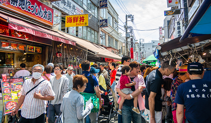 Tsukiji Fish Market, Tokyo (Photo: Korkusung / Shutterstock.com)