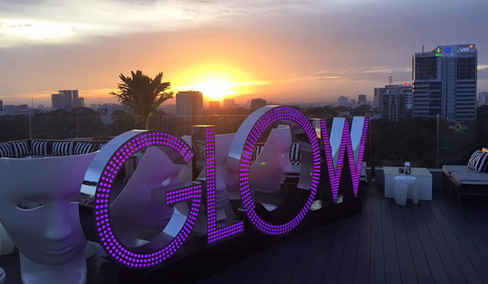 Glow Skybar, Ho Chi Minh City