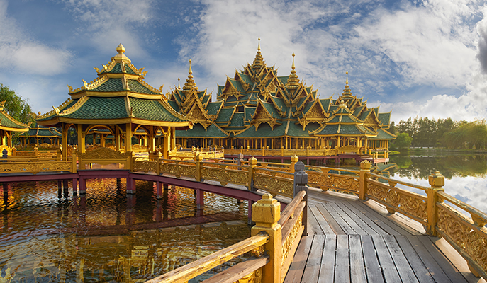 The Pavilion of the Enlightened at the Ancient City