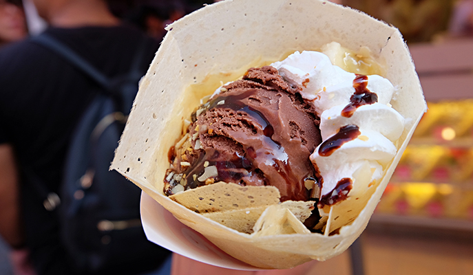 Harajuku crepe