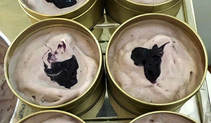 Ubelicious frozen yogurt