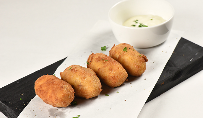 Croquetas de Chorizo at Trufa