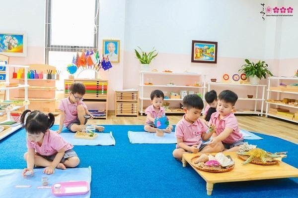 Chọn trường mầm non cho con - Cơ sở vật chất tại Trường mầm non song ngữ Quốc tế Sakura Montessori