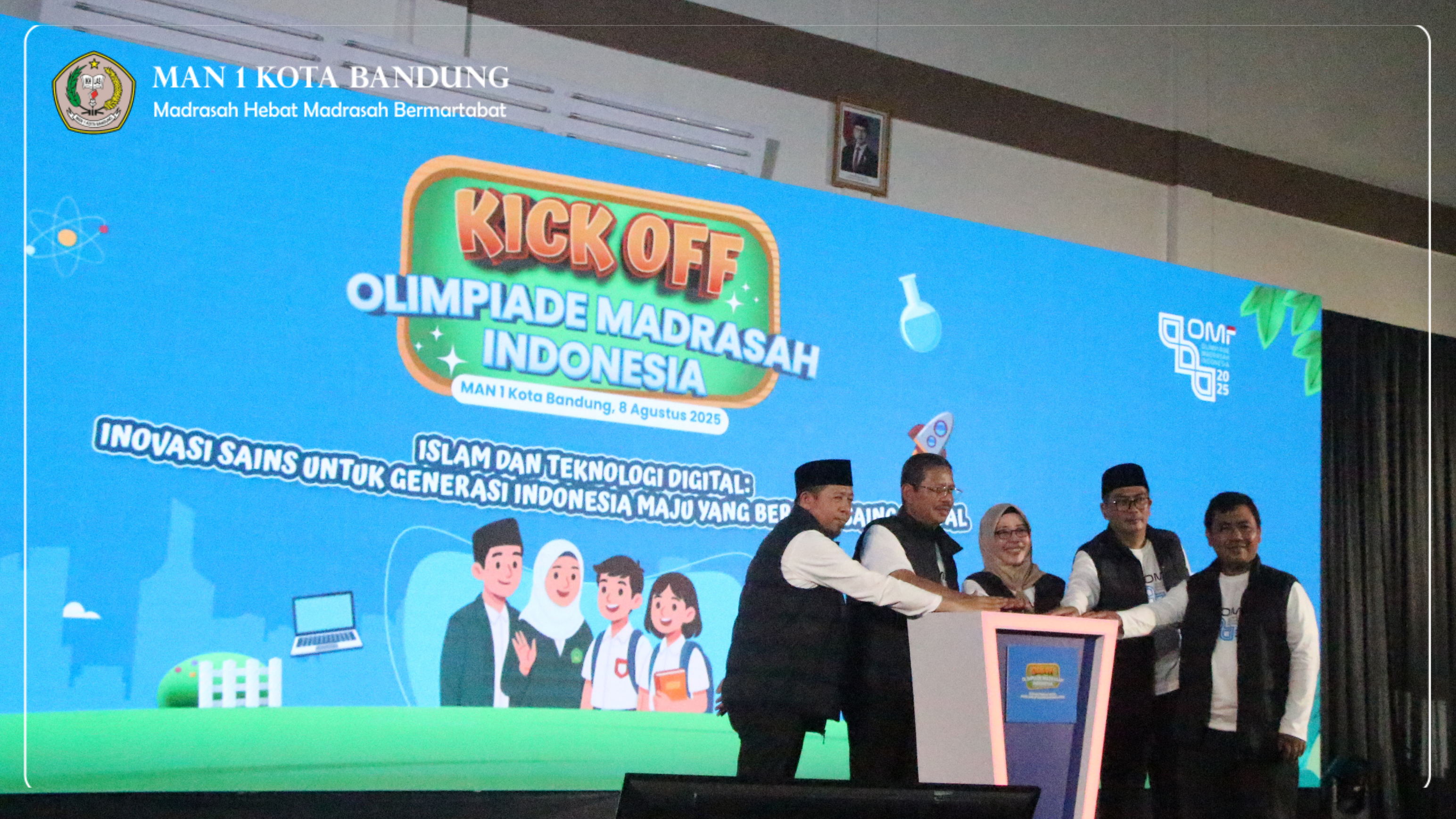 Peluncuran OMI di MAN 1 Kota Bandung