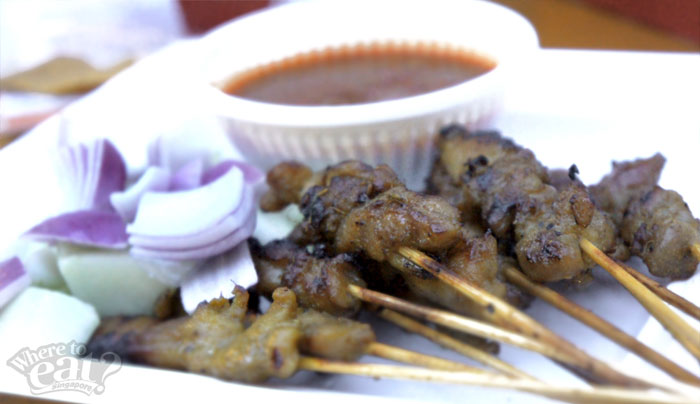 Satay Chicken or Lamb (12 stick) with Condiments