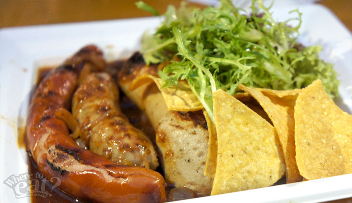 Sausage Platter with Beer Sauce (200g)