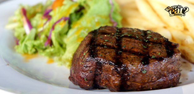 Tenderloin Steak with Black Pepper Sauce