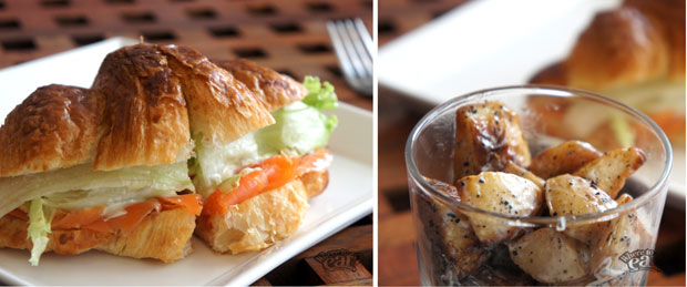 Smoked Salmon Croissant