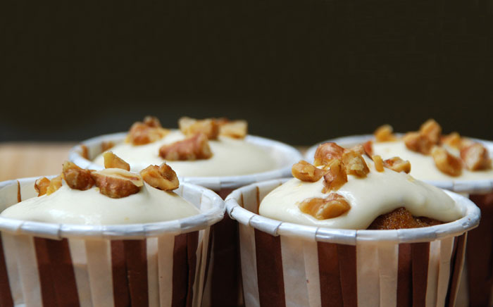 Maple Carrot Cupcake
