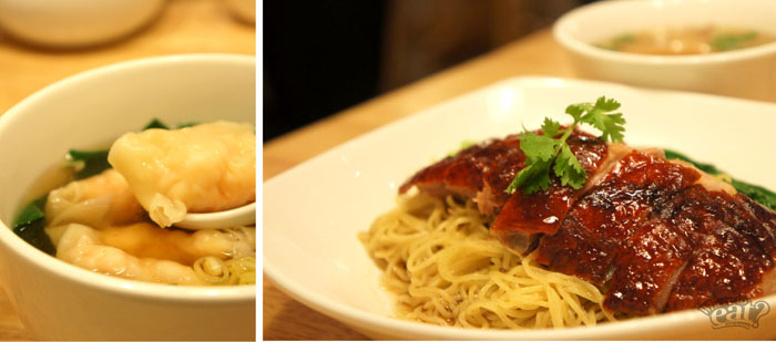 Prawn Dumpling Soup, Roast Duck Noodle dim-sum_-noodle