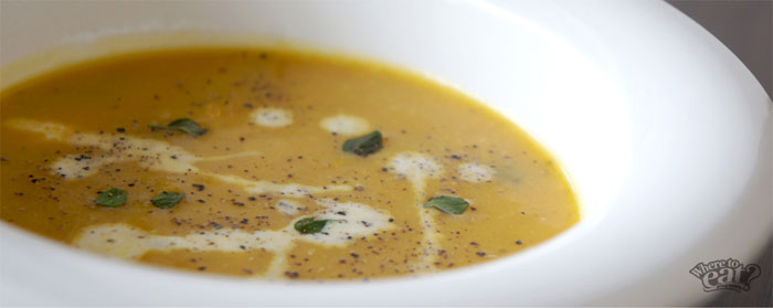 Pumpkin Soup with Orange Zest societe-canteen-soup