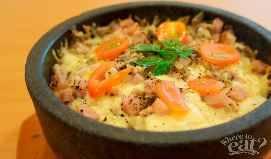 Ham & Cheese Rice